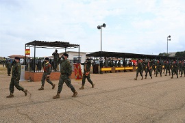 Desfile de la fuerza.