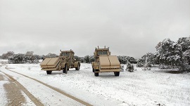 Vehículos Husky en el CMT Matagrande.