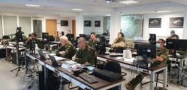 Presentación del ejericio al General de División (Foto:OCP DIV. SM)