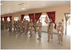 Acto Jura Bandera ARV categoria Oficial