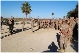 El SUBDIEN transmitiendo el saludo del DIEN