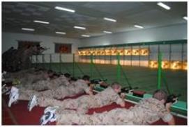 Entrenamiento en la galería de tiro