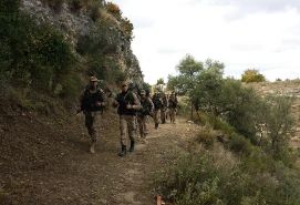 En la marcha tactica de 20 Km.