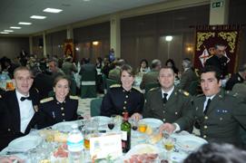 Personal del CEFOT 2 disfrutando de la velada