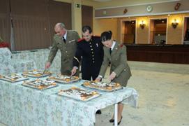 El tradicional corte de Tarta