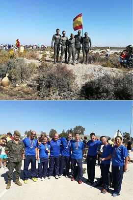 Participantes del CEFOT 2 en la carrera