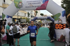 Llegada a meta del A-MPT Mateo Buitrago