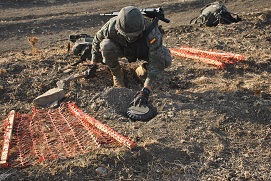 Ejercicio colocación de una mina