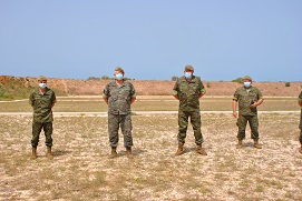 Visita al campo de tiro