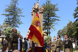 Momento de Izado de Bandera.