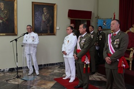 Alocución del Jefe de Sanidad de la COMGECEU.