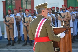 Comandante General en la alocución.