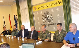 Reunión de Coordinación en la Delegación.