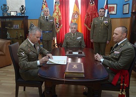 Toma de mando del COMGE.