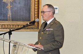 Alocución comandante Tejedor.