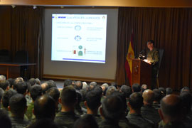 DURANTE EL ACTO DEL ANIVERSARIO DE LA AGBS.