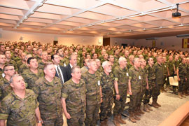 DURANTE EL ACTO DEL ANIVERSARIO DE LA AGBS.