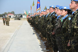 REVISTA A LAS TROPAS