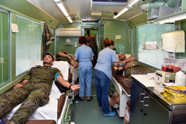 Durante la donación.