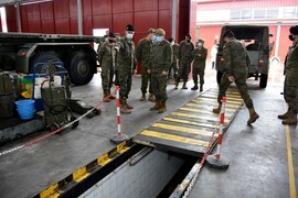 Visita de la Inspección Técnica del MALE a la BRI X