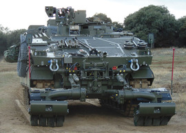 Vehículo CASTOR con rodillos