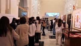 Éxito de afluencia en la exposición