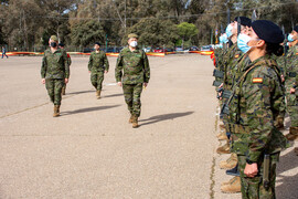 JEME pasando revista a la formación