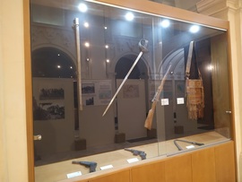 Vitrina exposición.