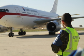 Llegada contingente.