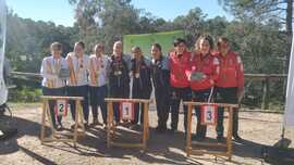 Foto grupo femenino BRI X participante.