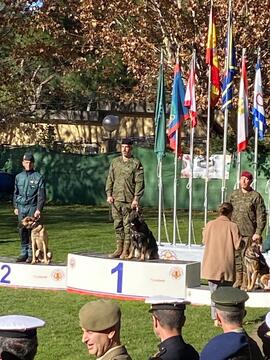 Primer puesto en el podio