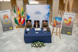 Autoridades en la presentación