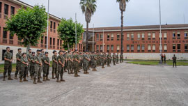 Formación del CG X.