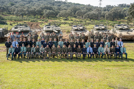 Foto de grupo visita XXV curso CADCOG