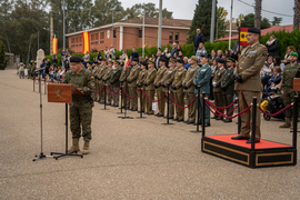 Alocución jefe de contingente.