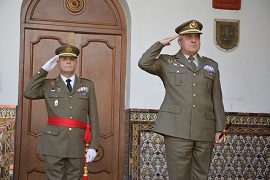 Honores de Ordenanza al JEME. Foto OCP Madoc