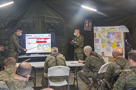 Exposicion en sala de juntas