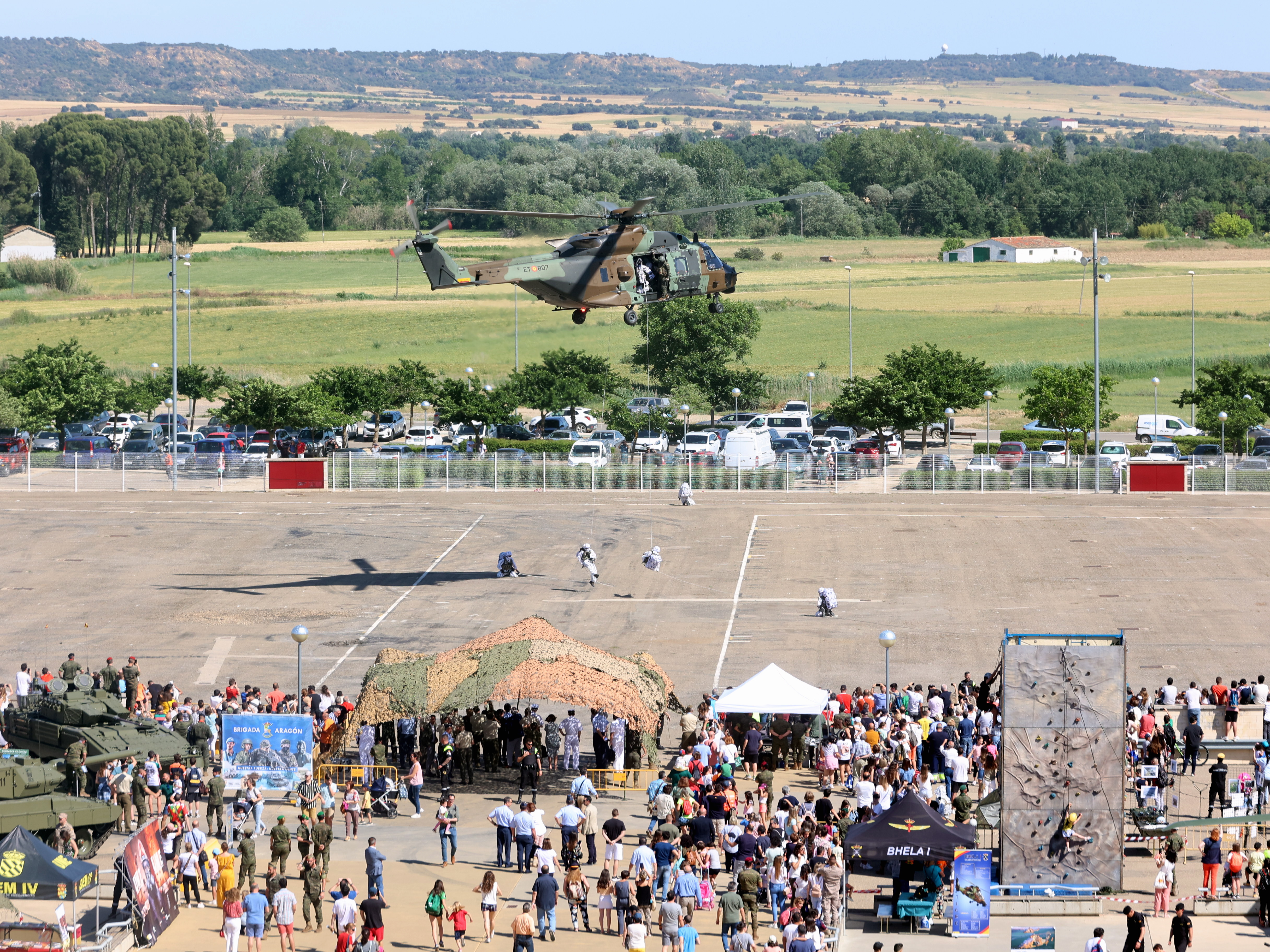 Exhibición aérea Palacio de Congresos Huesca 24