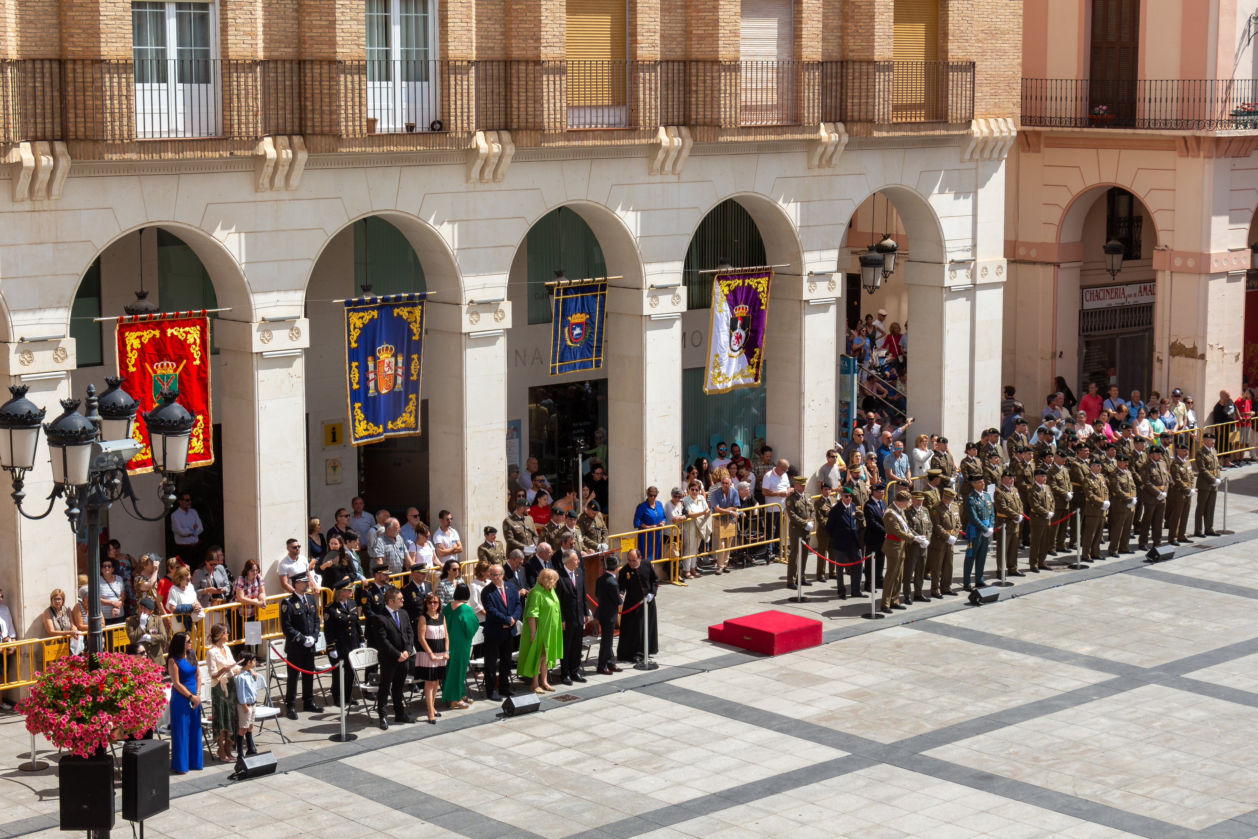 Jura de Bandera personal civil Huesca 10 de junio de 2023