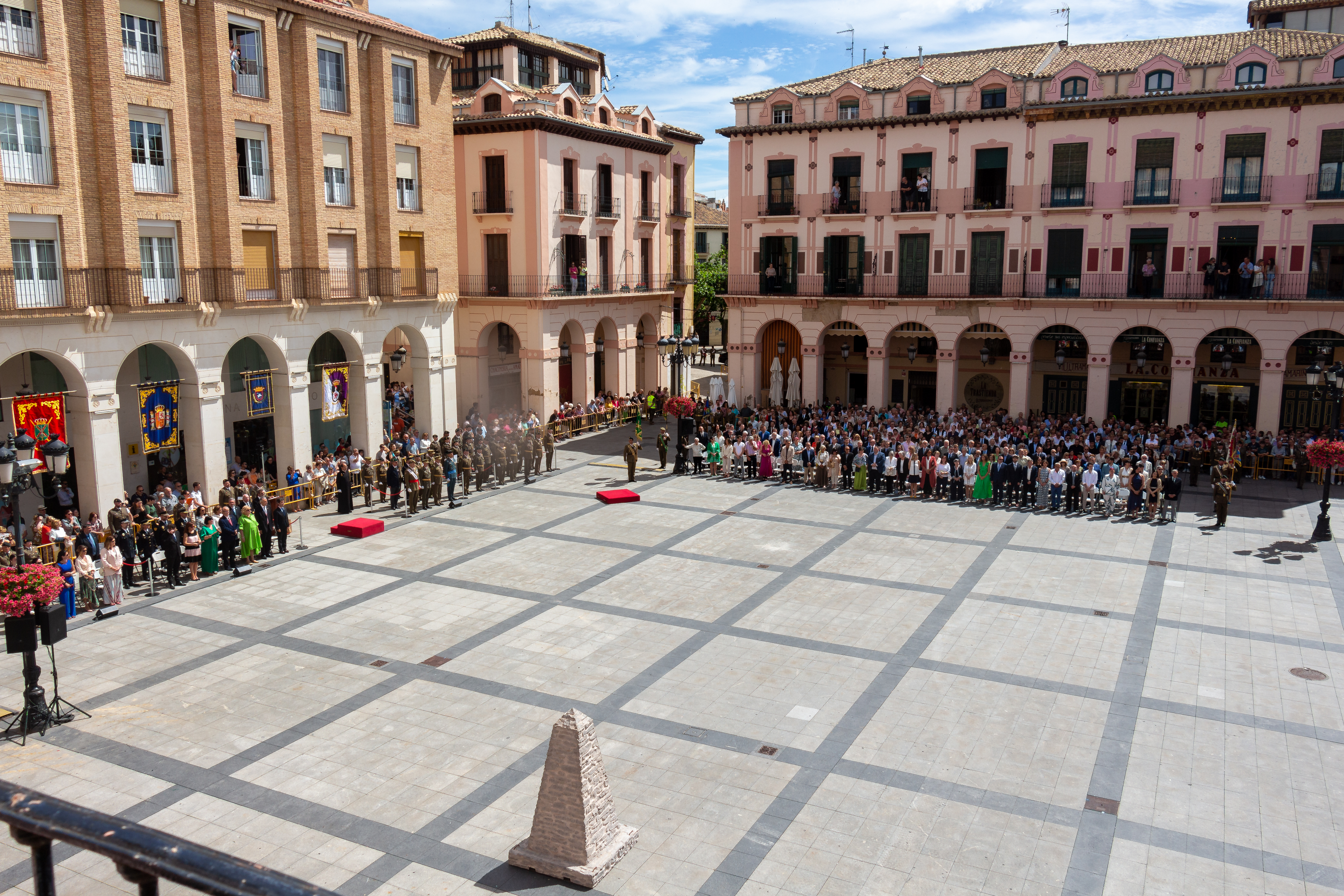 Jura de Bandera personal civil Huesca 10 de junio de 2023
