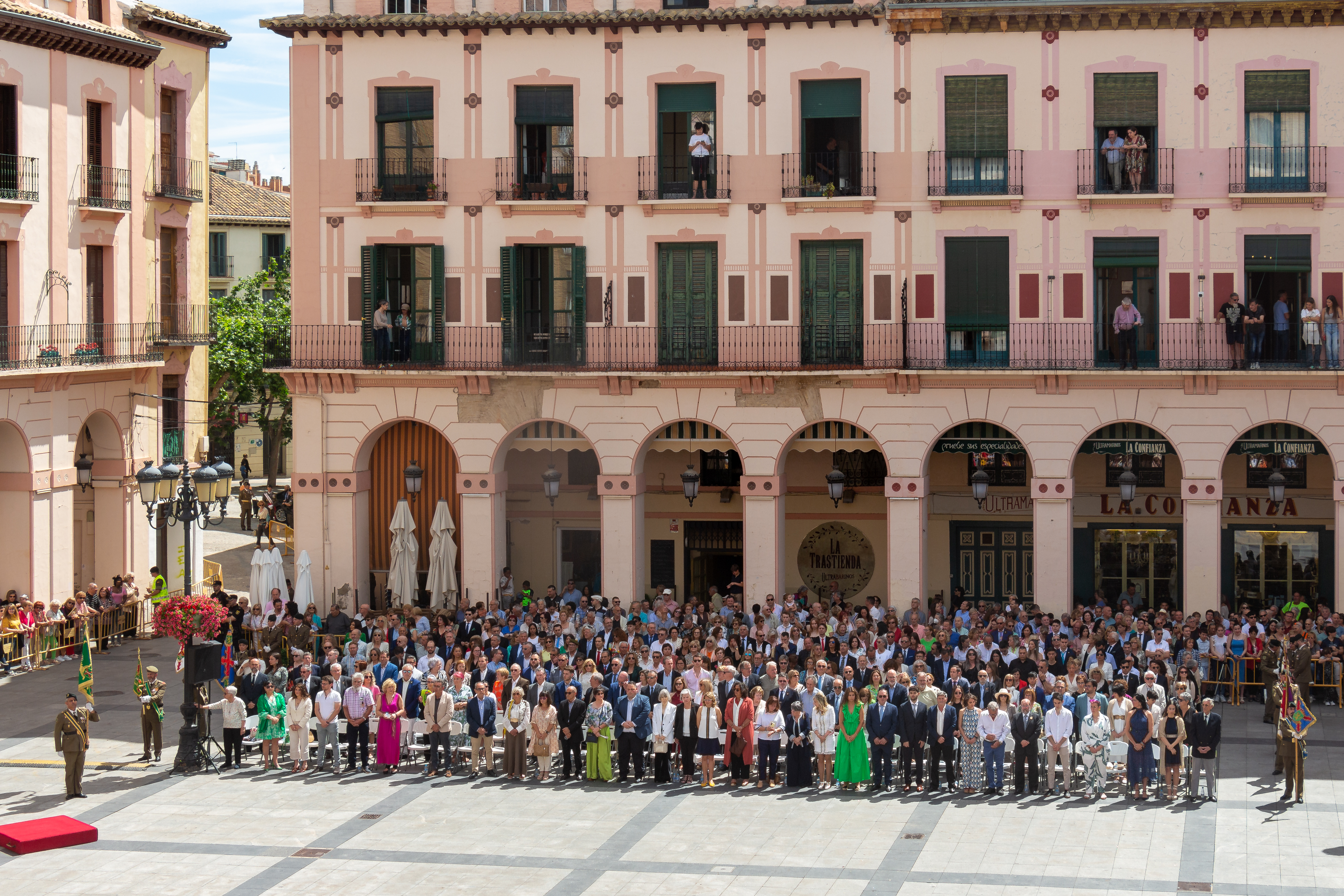 Jura de Bandera personal civil Huesca 10 de junio de 2023