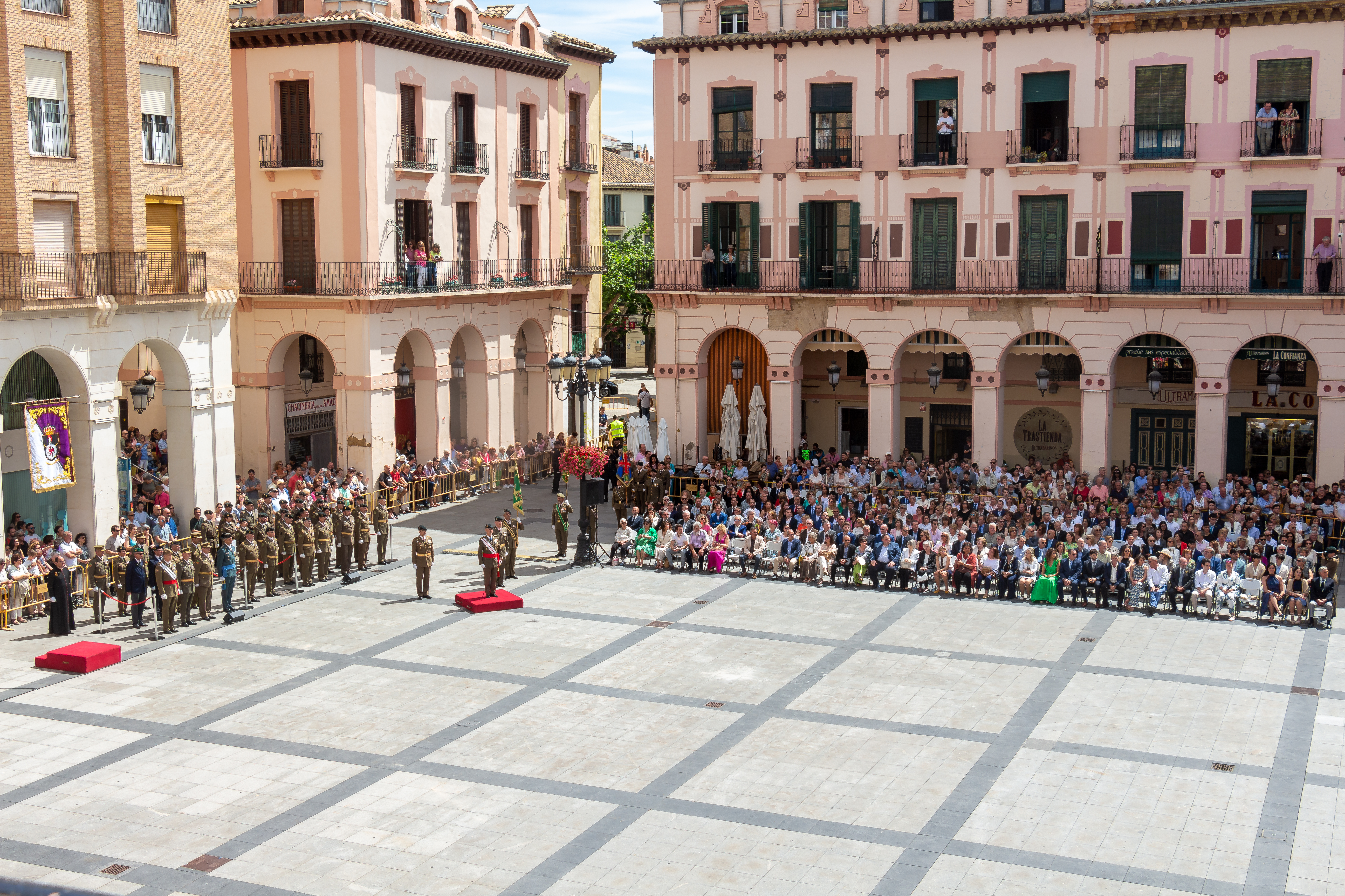 Jura de Bandera personal civil Huesca 10 de junio de 2023