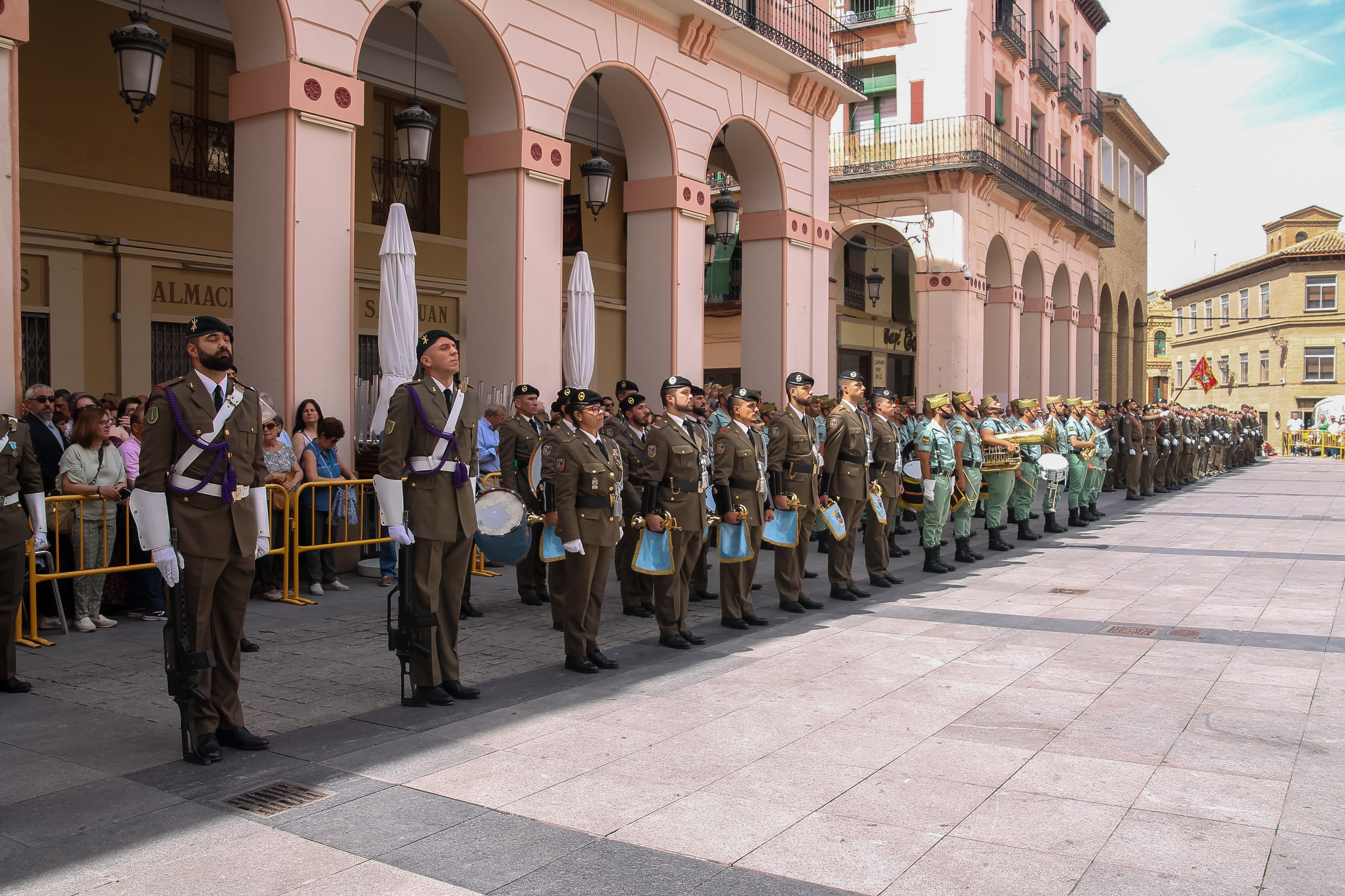 Jura de Bandera personal civil Huesca 10 de junio de 2023