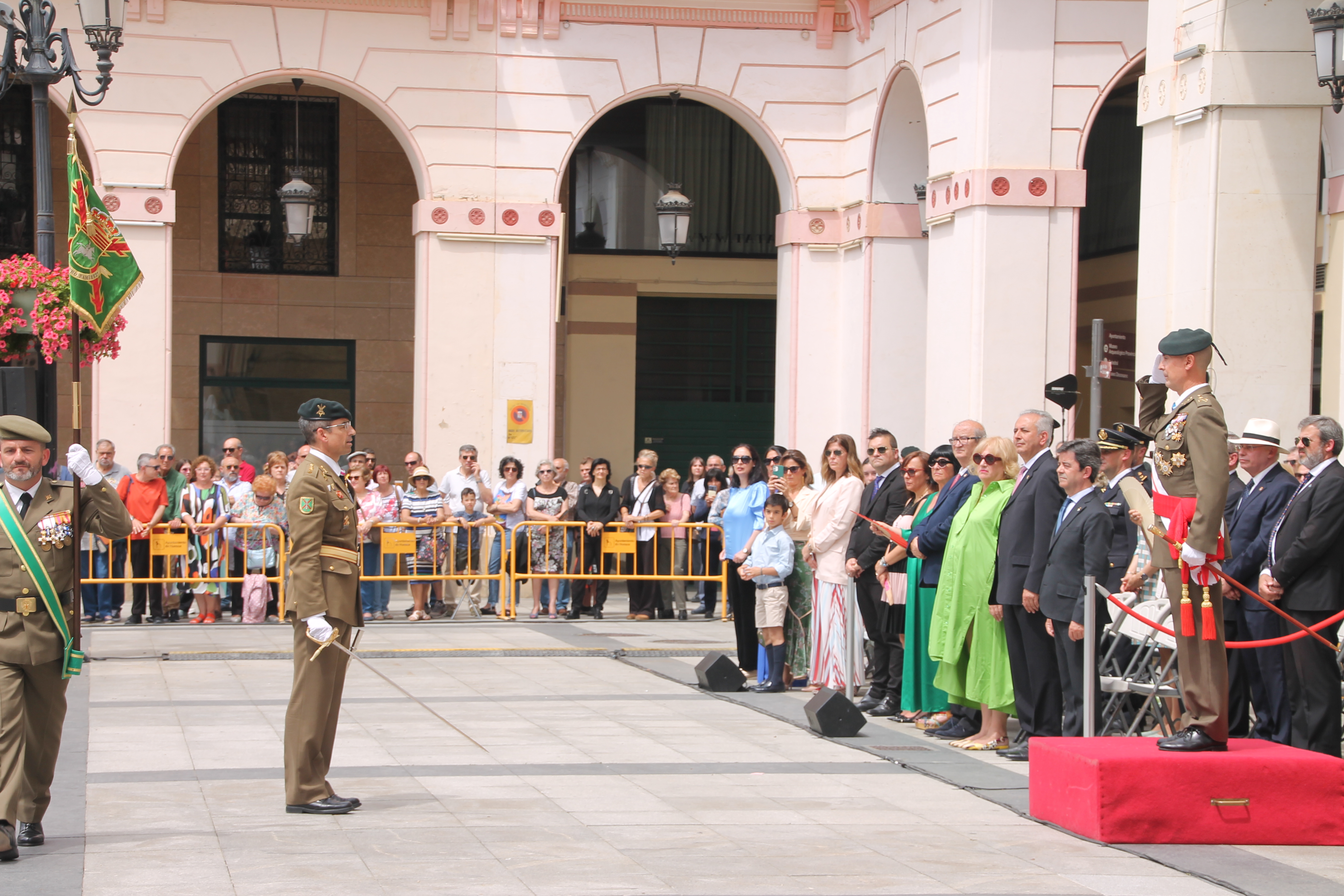Jura de Bandera personal civil Huesca 10 de junio de 2023