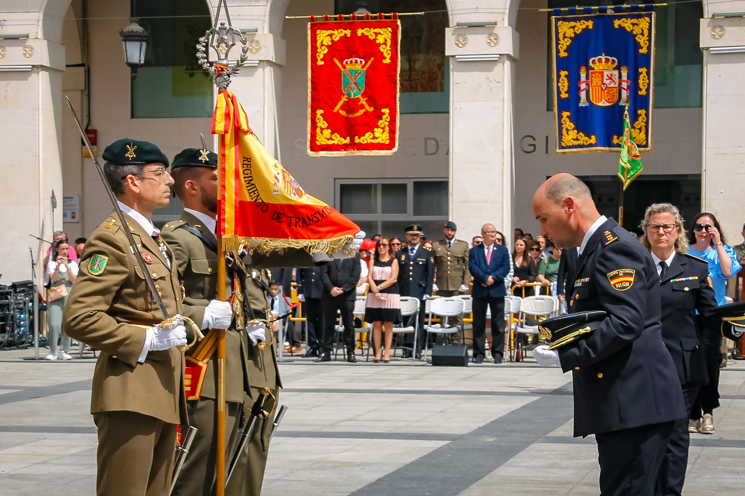 Jura de Bandera personal civil Huesca 10 de junio de 2023