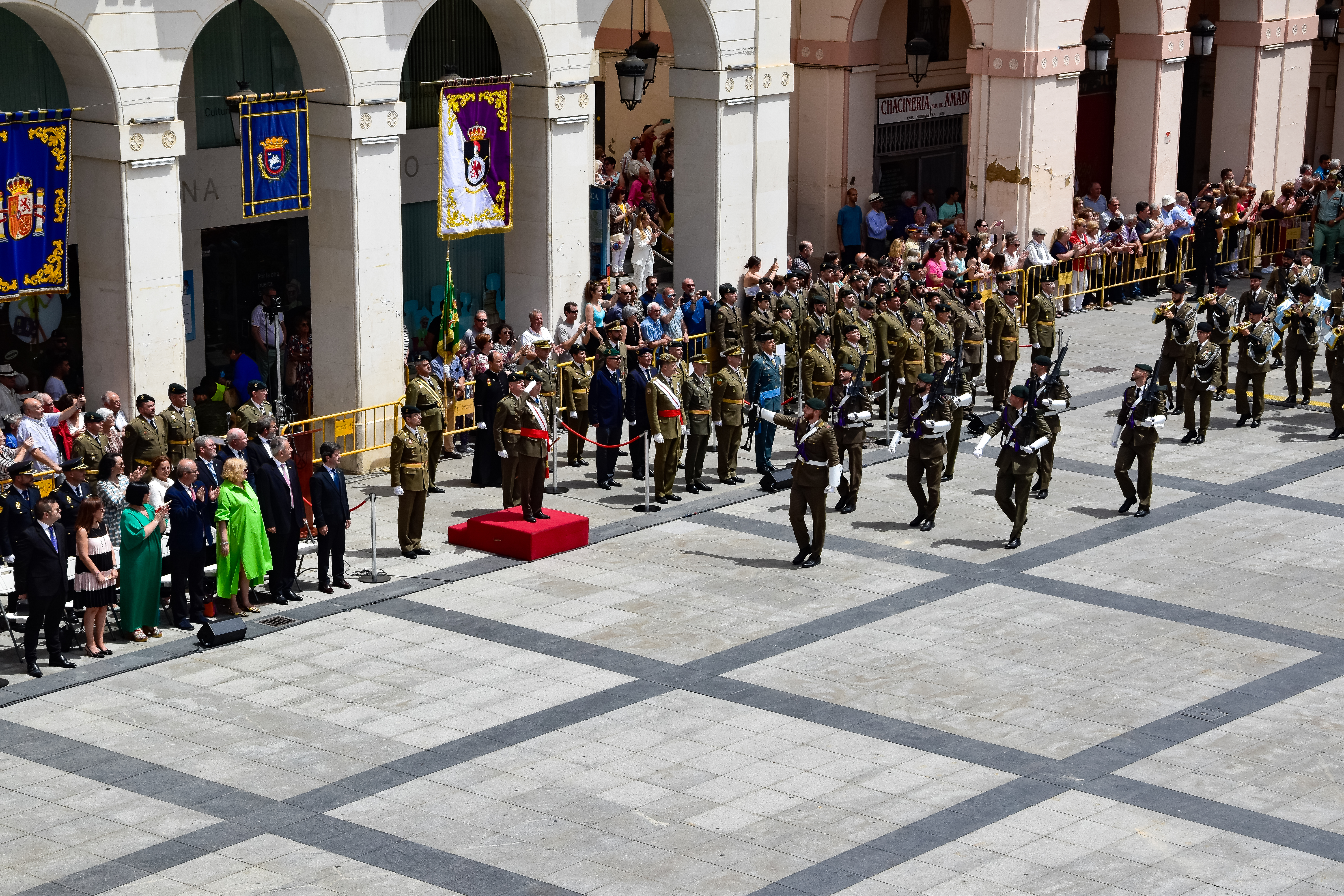 Jura de Bandera personal civil Huesca 10 de junio de 2023
