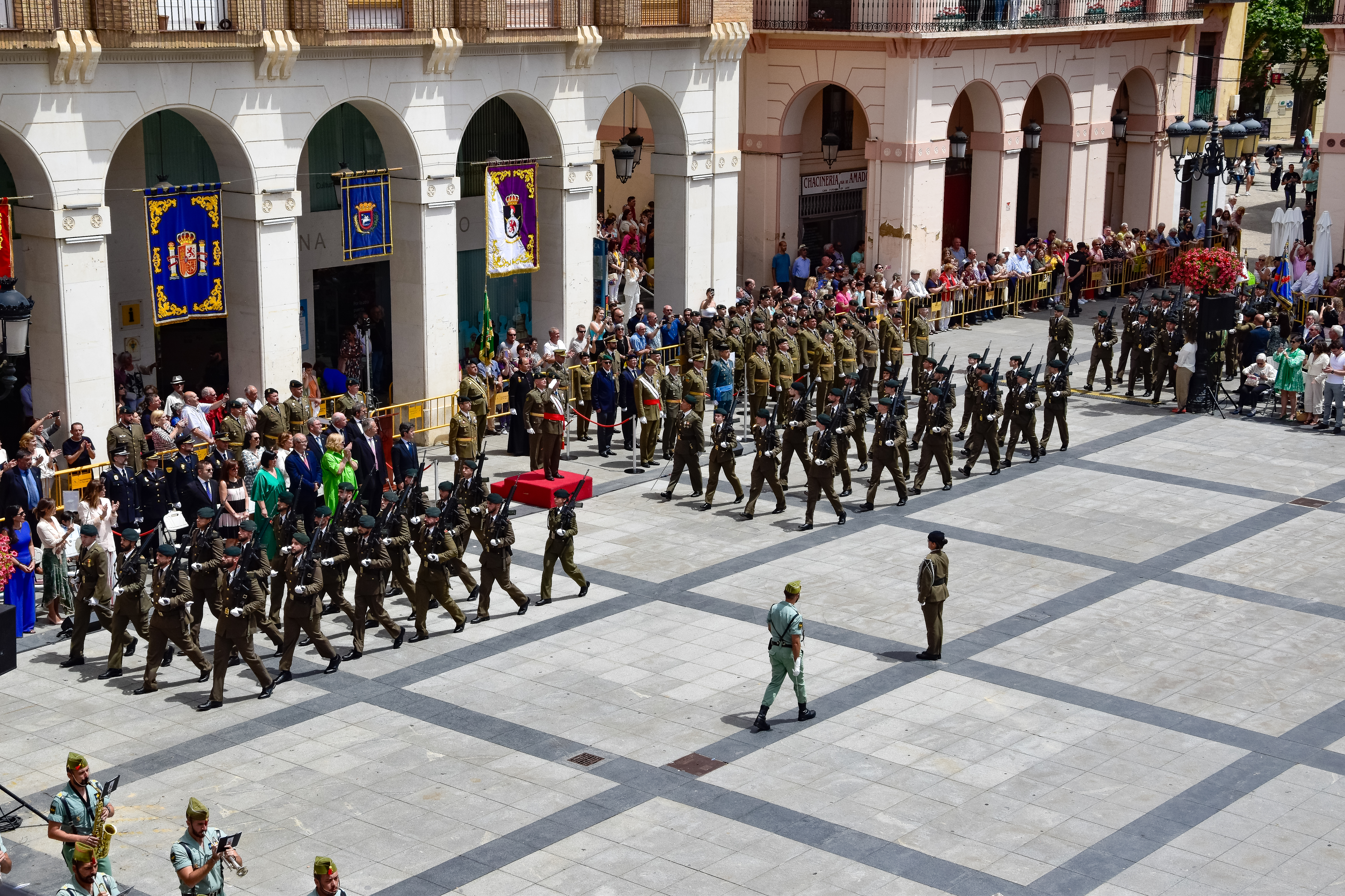 Jura de Bandera personal civil Huesca 10 de junio de 2023