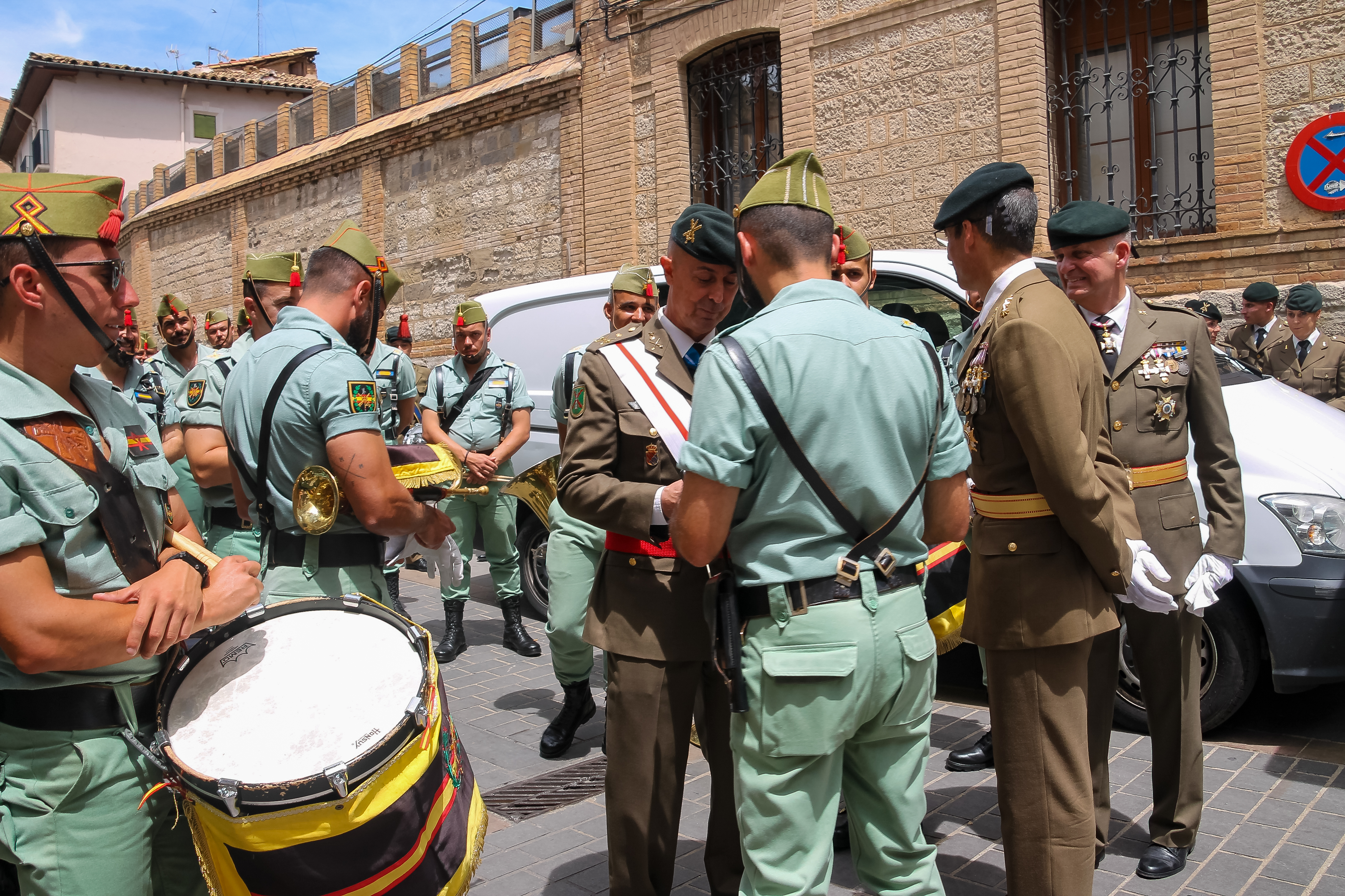 Jura de Bandera personal civil Huesca 10 de junio de 2023
