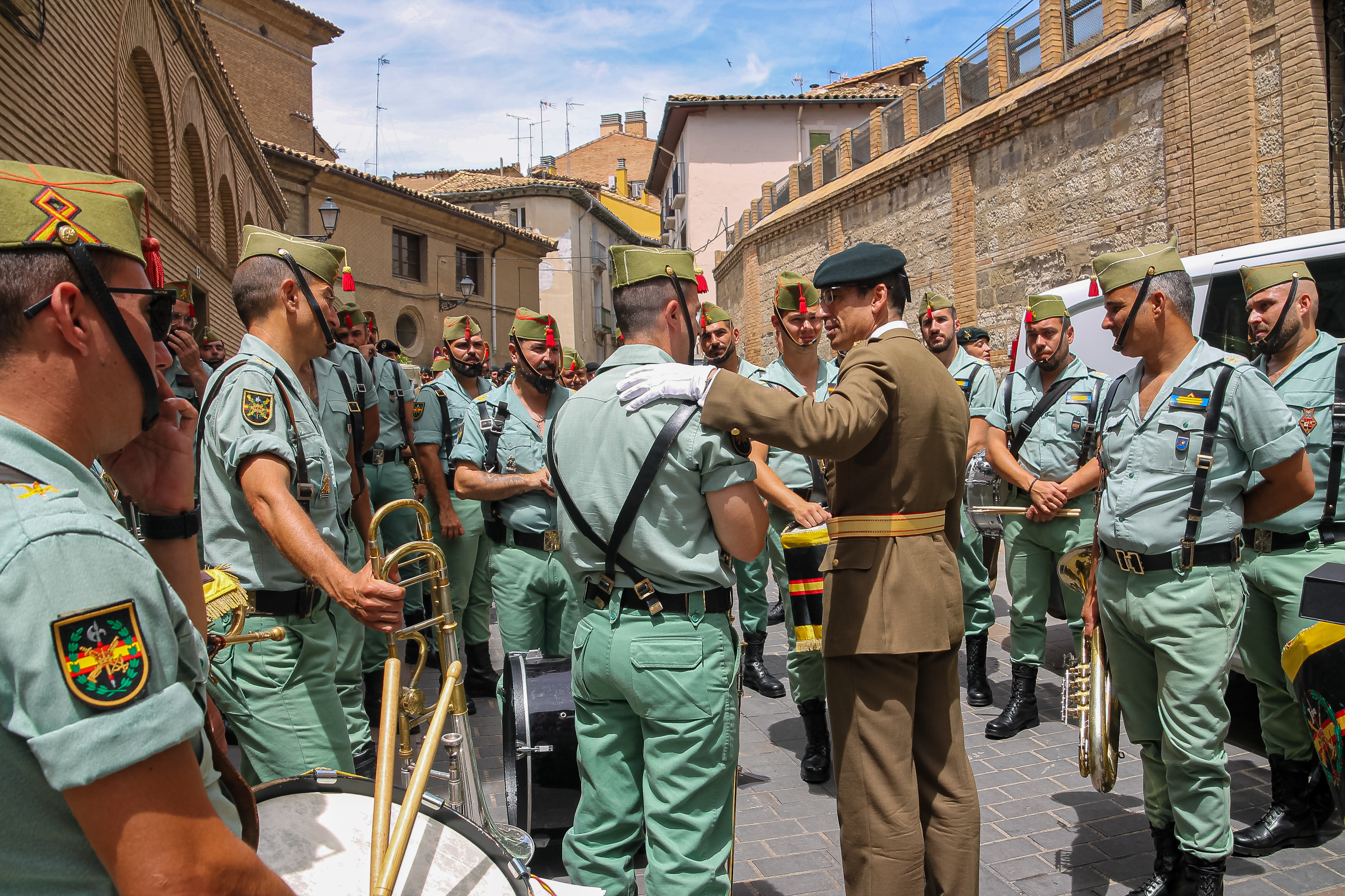 Jura de Bandera personal civil Huesca 10 de junio de 2023