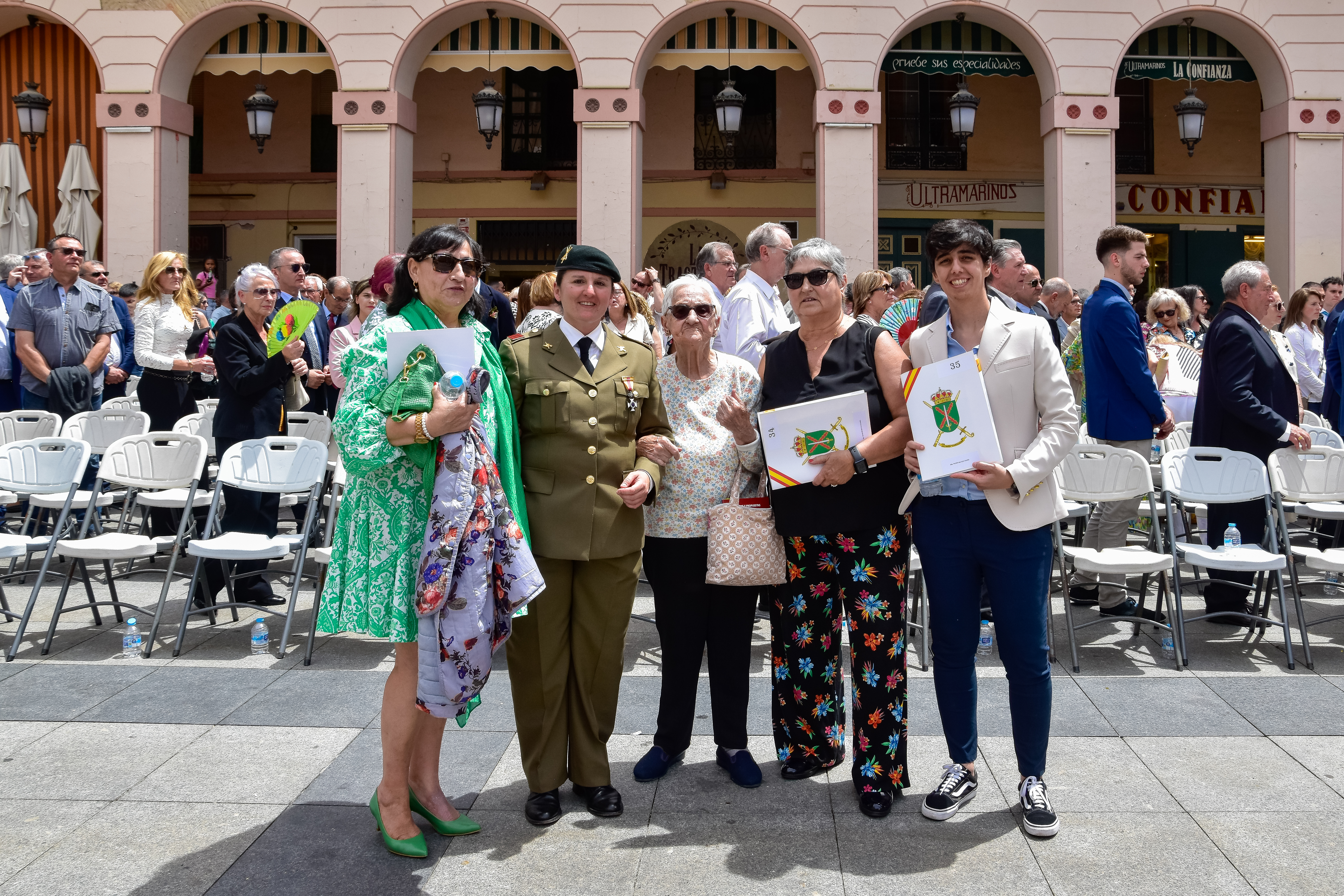 Jura de Bandera personal civil Huesca 10 de junio de 2023